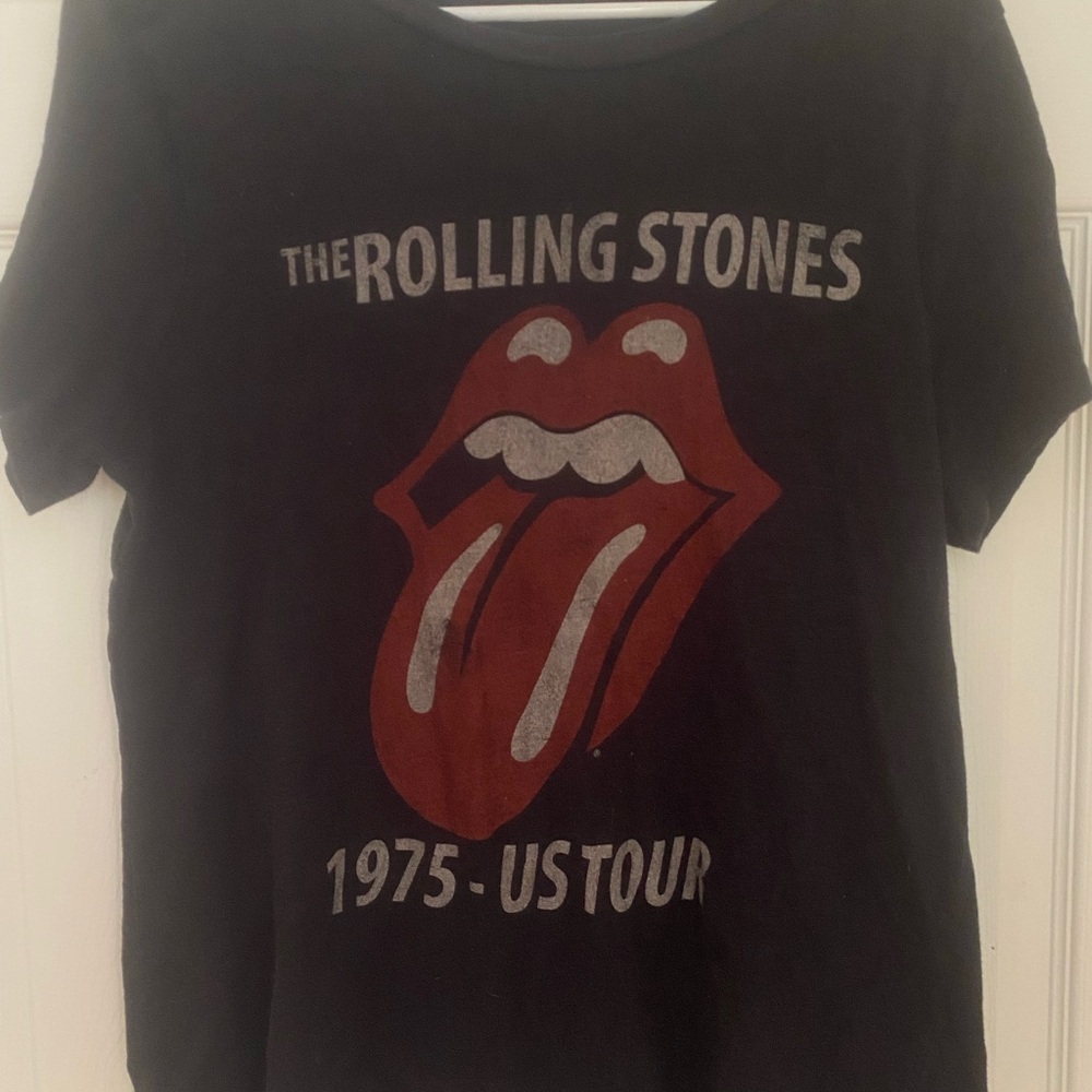 Vintage Rolling Stones Black Tee